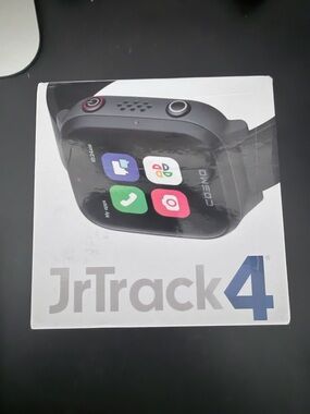 JrTrack 4 Kids Smartwatch - Black
